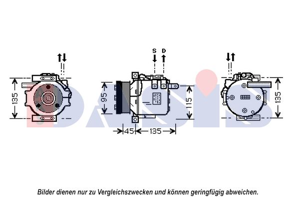 AKS DASIS Kompressor,kliimaseade 852580N